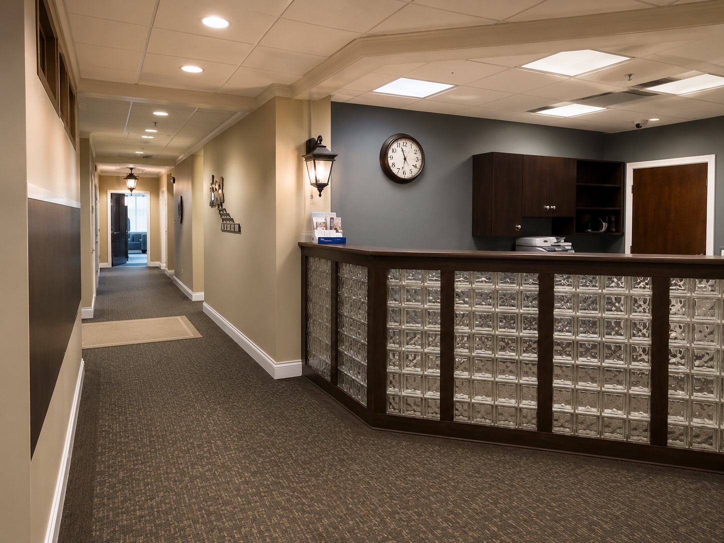 County Dental at Yorktown Heights reception area